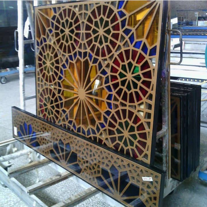 صادر کننده شیشه رنگی به اربیل
